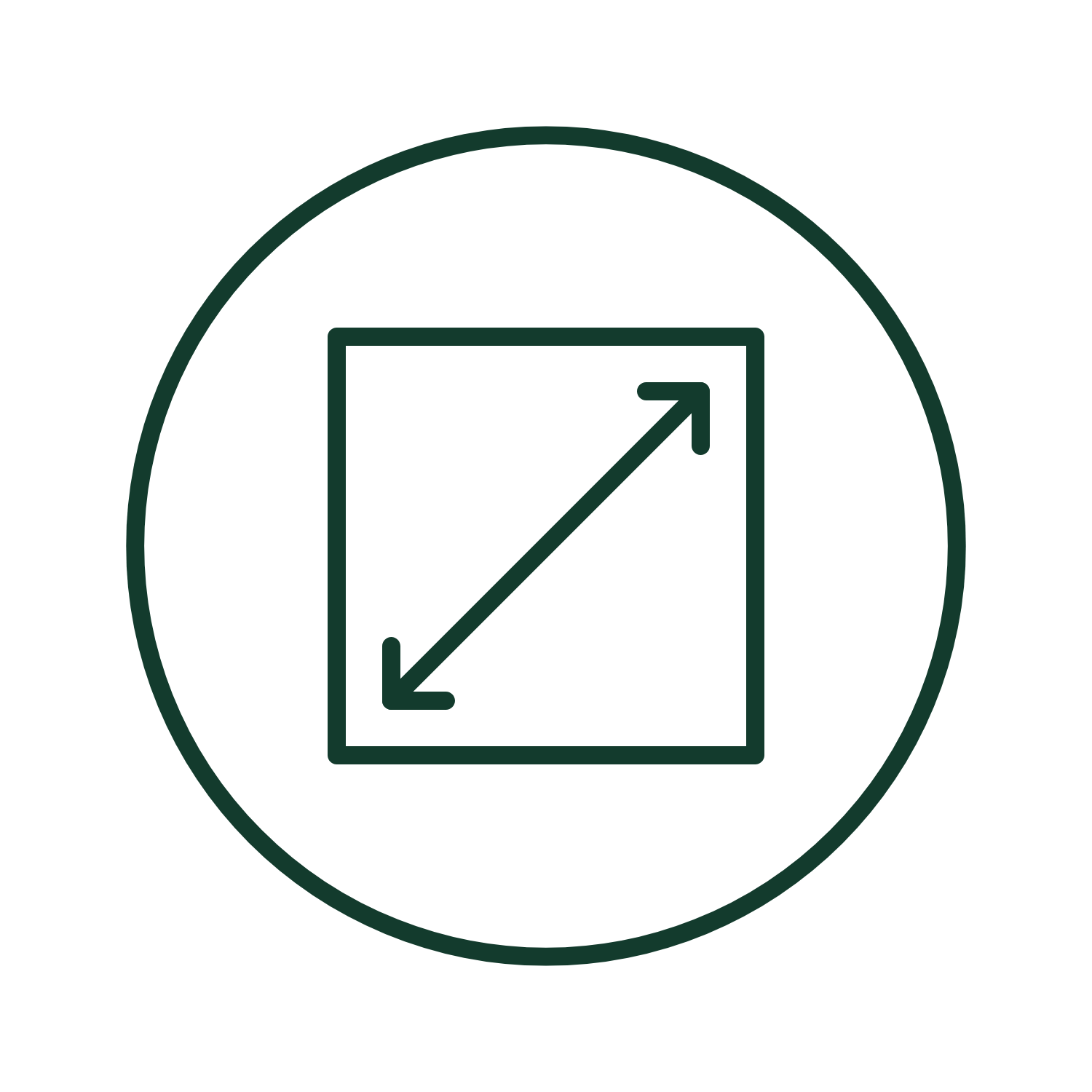 Flächen Icon